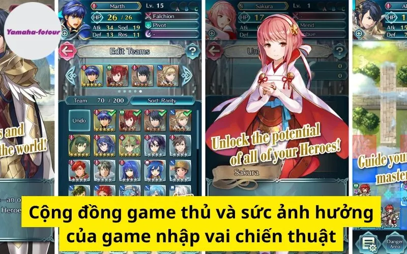 Cộng đồng game thủ và sức ảnh hưởng của game nhập vai chiến thuật