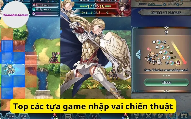 Top các tựa game nhập vai chiến thuật