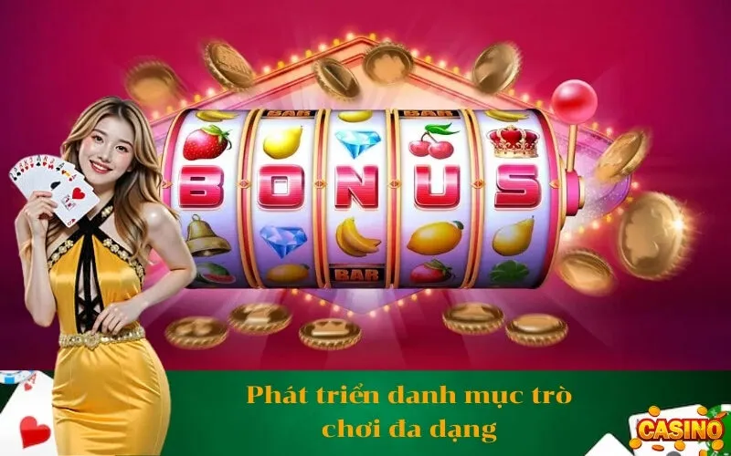 Phát triển danh mục trò chơi đa dạng
