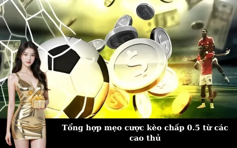 Tổng hợp mẹo cược kèo chấp 0.5 từ các cao thủ