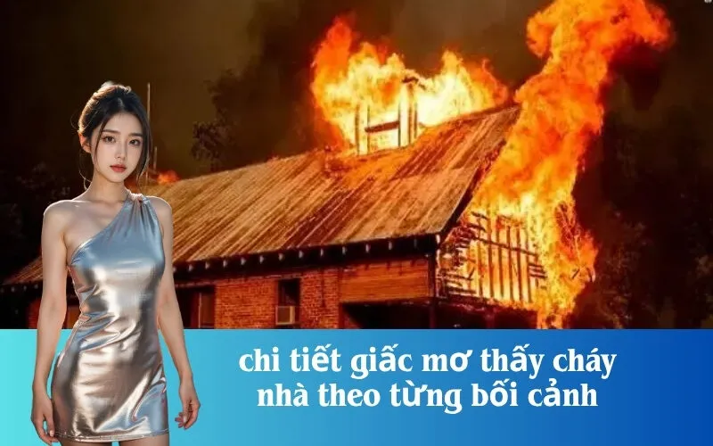 chi tiết giấc mơ thấy cháy nhà theo từng bối cảnh