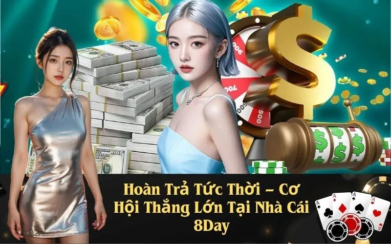 Hoàn Trả Tức Thời – Cơ Hội Thắng Lớn Tại Nhà Cái 8Day