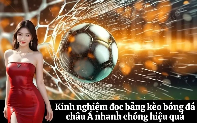 Kinh nghiệm đọc bảng kèo bóng đá châu Á nhanh chóng hiệu quả