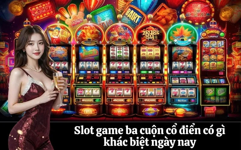 Slot game ba cuộn cổ điển có gì khác biệt ngày nay