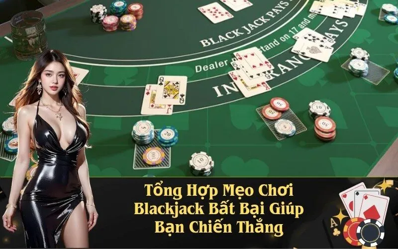 Tổng Hợp Mẹo Chơi Blackjack Bất Bại Giúp Bạn Chiến Thắng